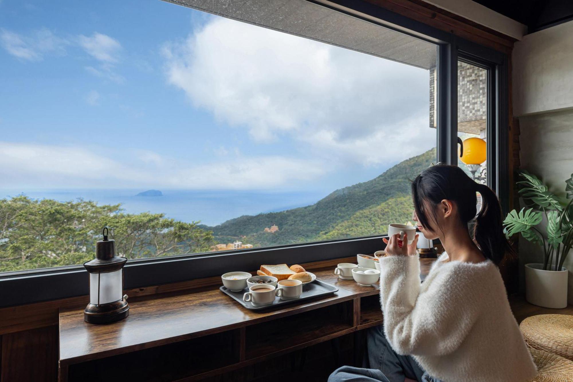 Jiufen The Ocean Theory Panzió Kültér fotó
